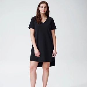 Universal Standard Tesino Washed Jersey Dress - Black